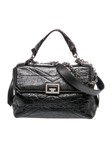 Givenchy Leather ID Flap Bag Medium