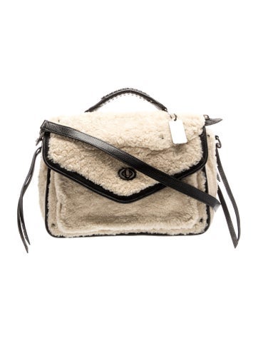 Shearling Crossbody Bag