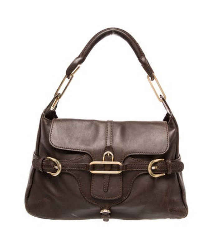 Jimmy Choo Choo Leather Shoulder Bag