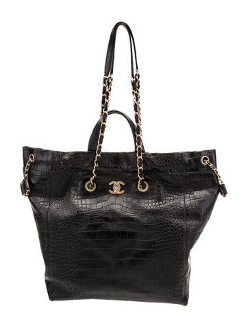Large Coco Croc Tote
