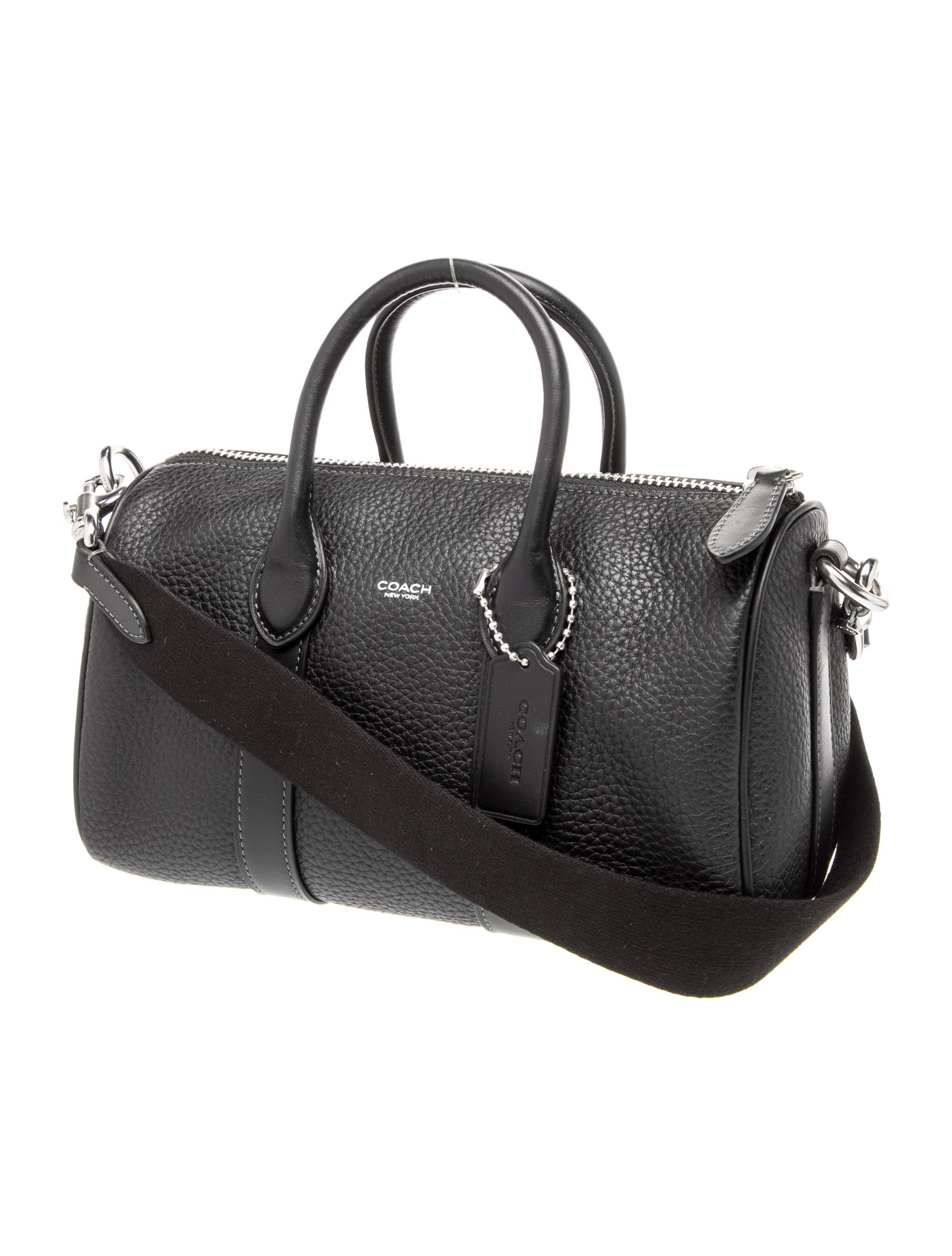 Leather Top Handle Bag