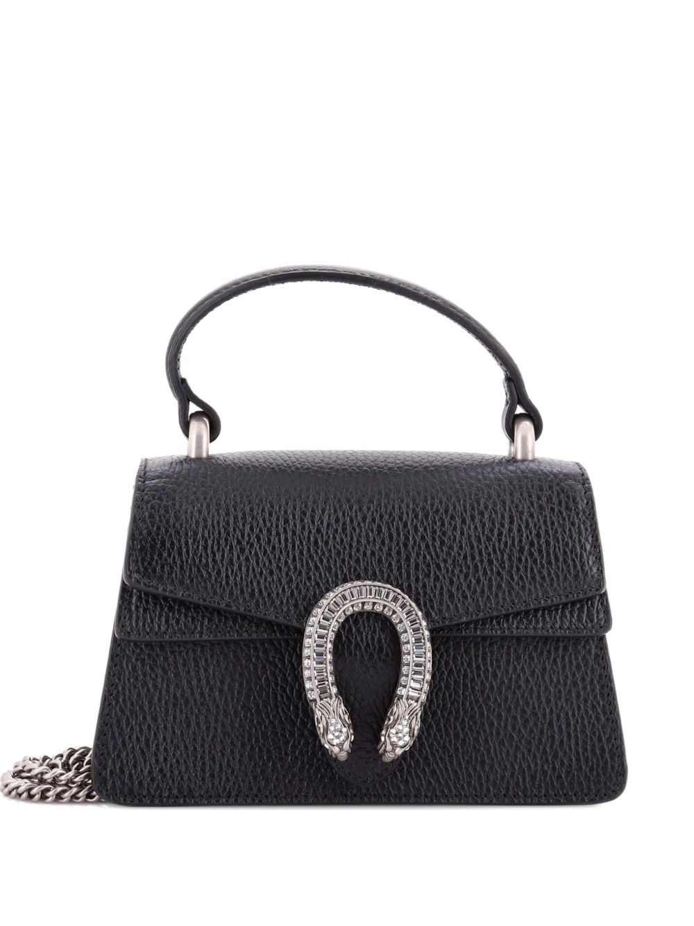 Dionysus Top Handle Bag Leather with Crystals Mini satchel