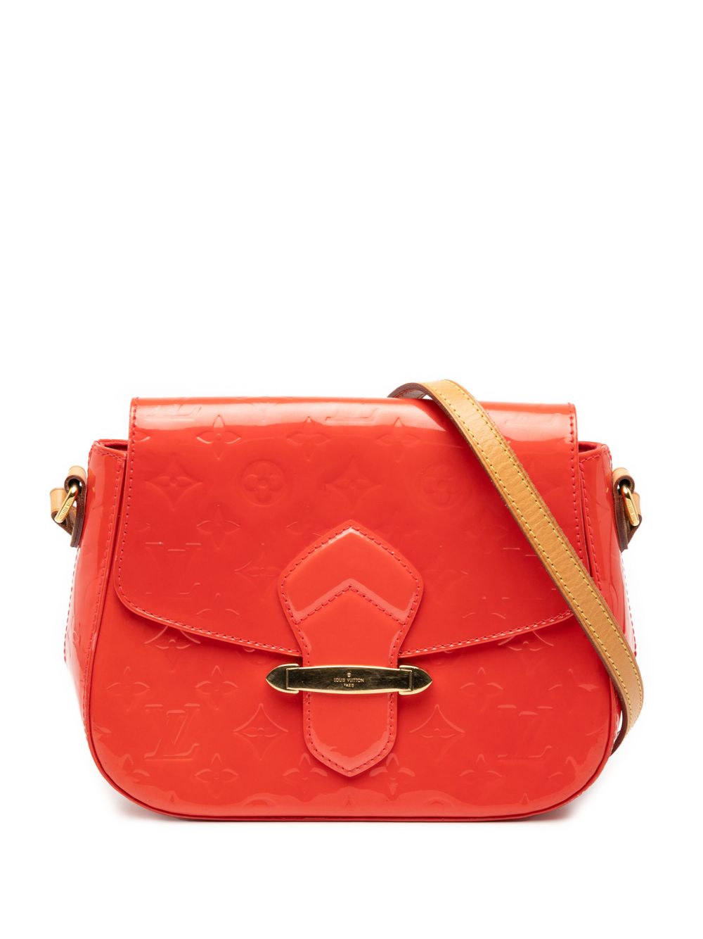 2012 Monogram Vernis Bellflower GM crossbody bag