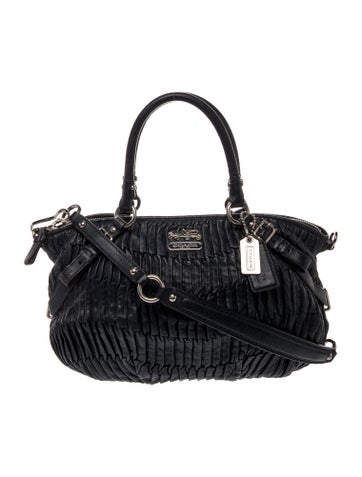 Leather Top Handle Bag