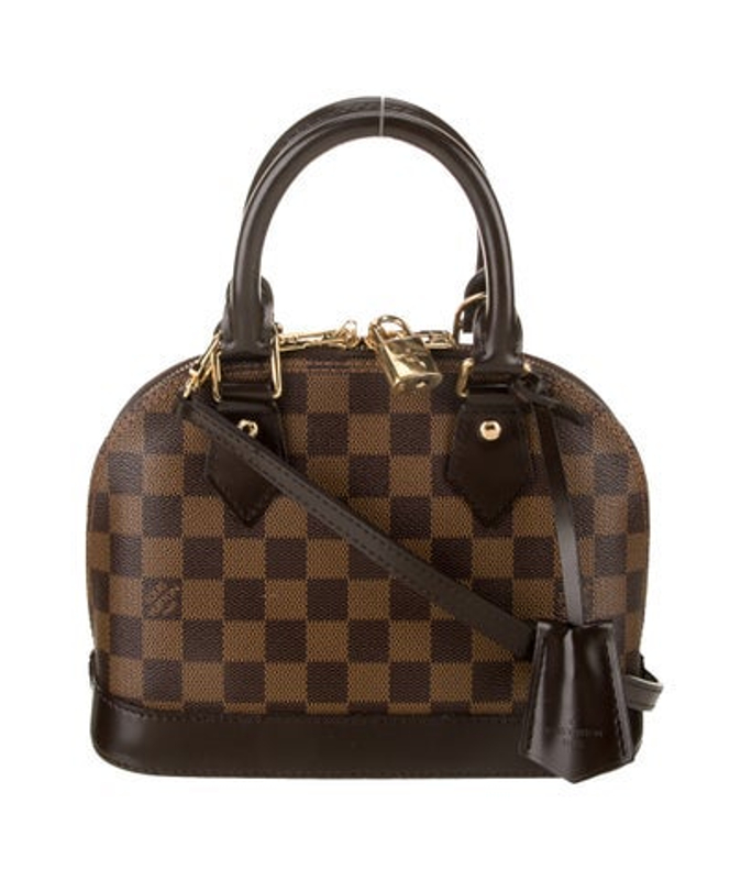 Louis Vuitton Vuitton Damier Ebene Alma Bb