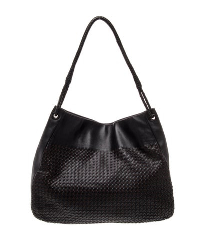 Bottega Veneta Veneta Intrecciato Shoulder Bag Vintage