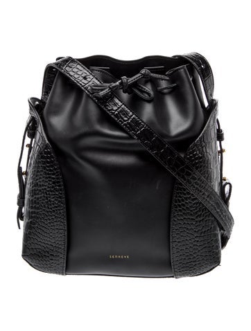 Leather Bucket Bag