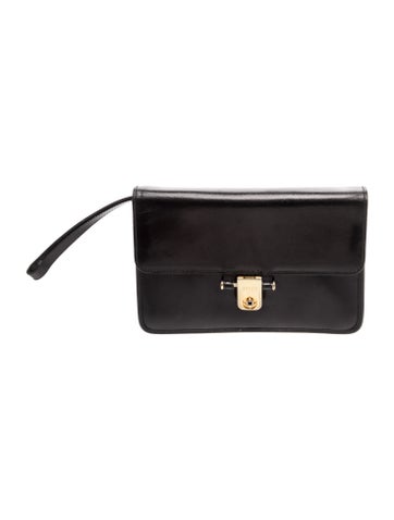 Bally Leather Clutch Vintage