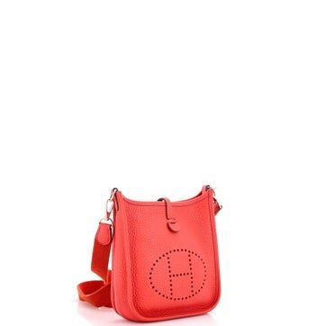Hermes Leather Evelyne III Amazone