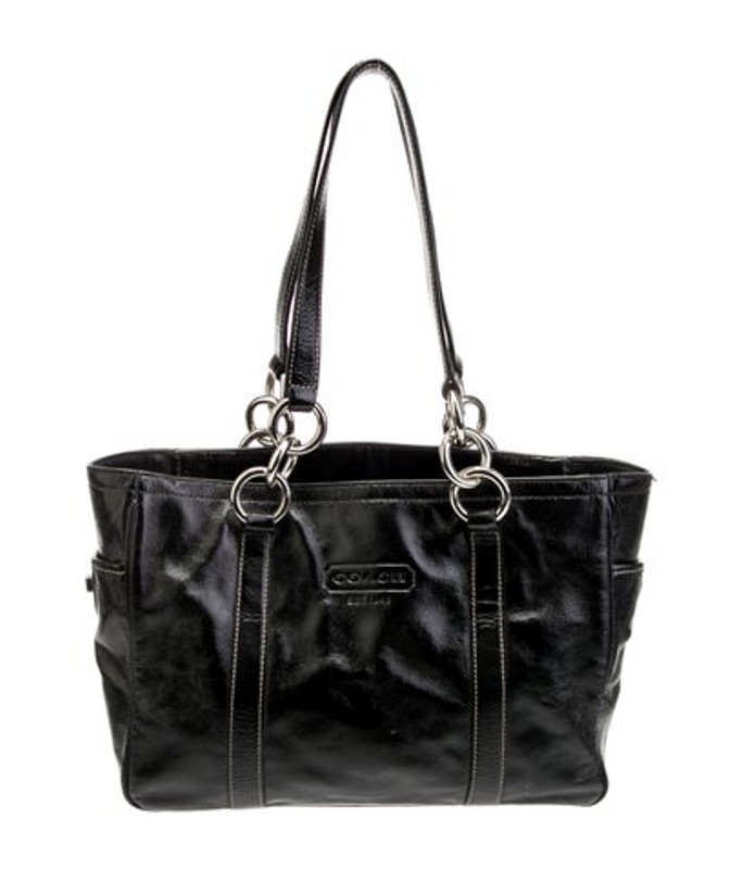 Coach Patent Leather Shoulder Bag