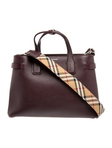 Burberry House Check Banner Tote Bag Medium