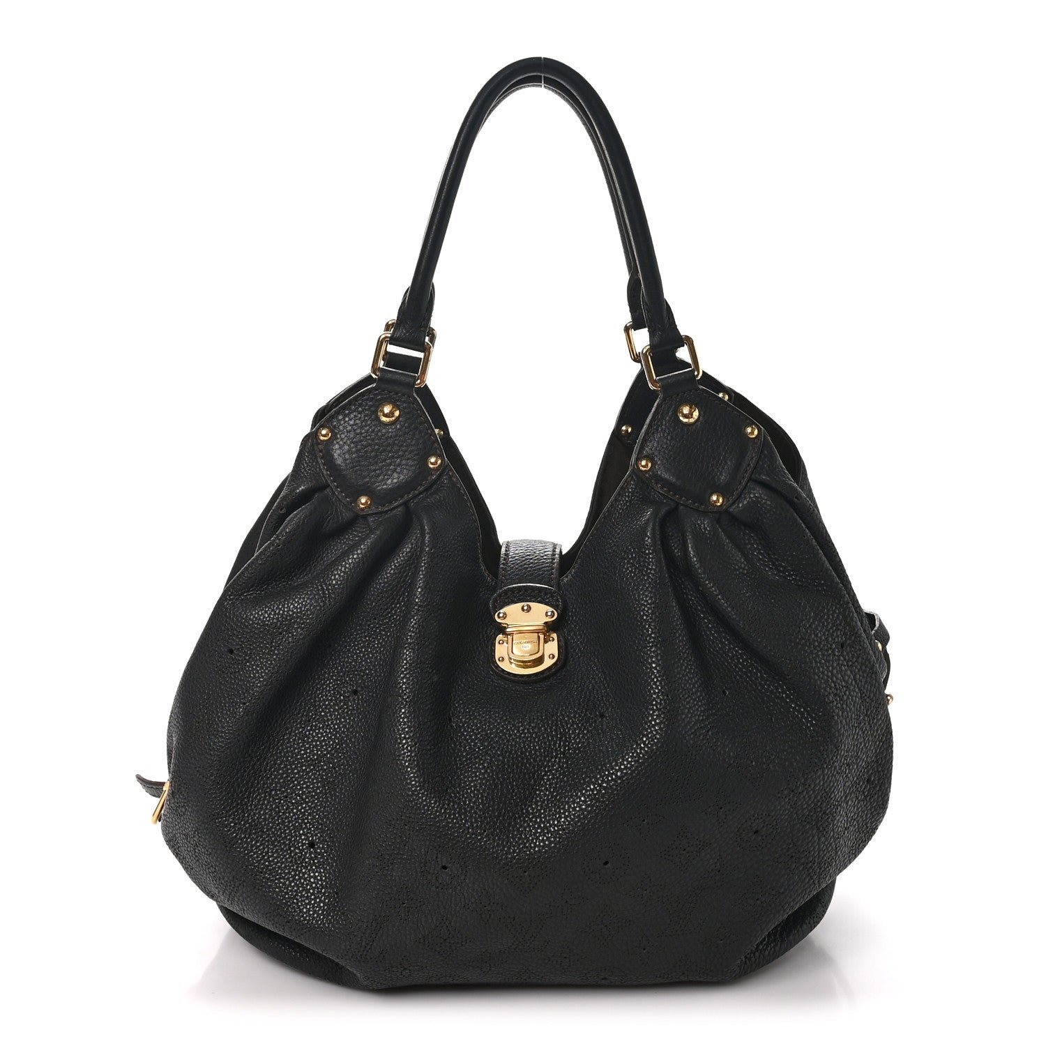 Louis Vuitton Mahina L Black