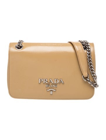 Saffiano Leather Crossbody Bag