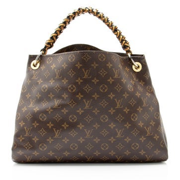 Louis Vuitton Coated Canvas Braided Artsy MM