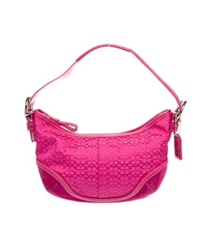 Coach Canvas Shoulder Bag