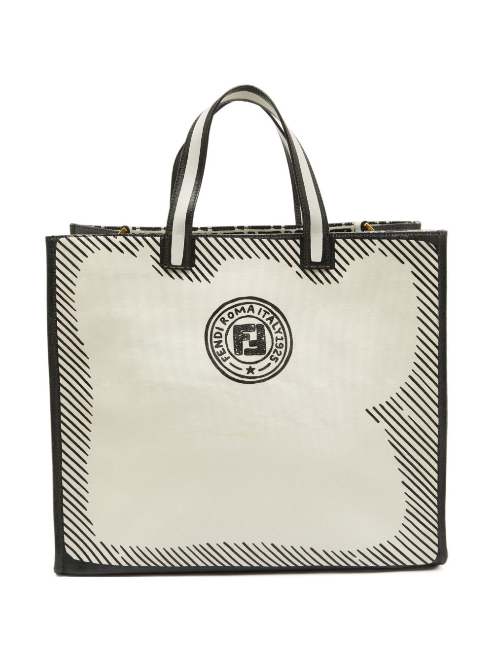 x Joshua Vides logo-print tote bag