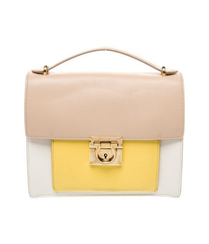 Salvatore Ferragamo Ferragamo Gancio Top Handle Bag