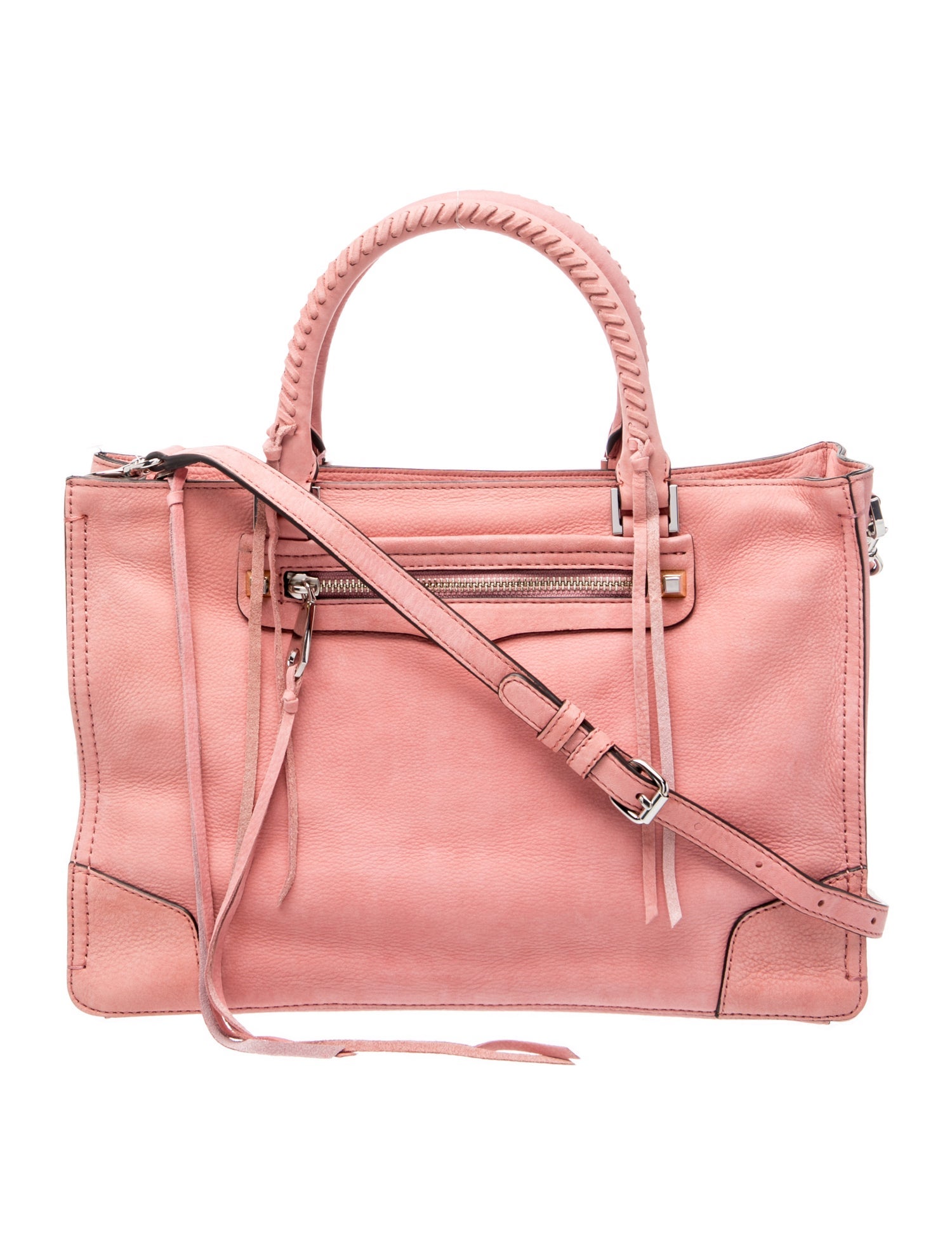 Leather Top Handle Bag