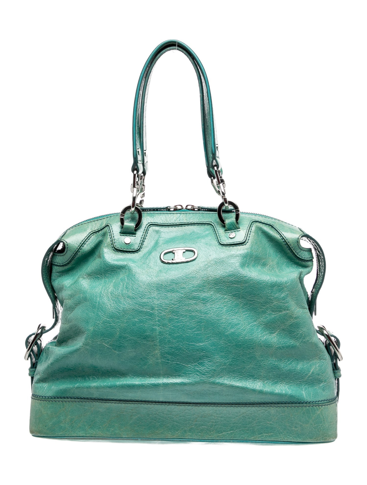 Leather Top Handle Bag Vintage