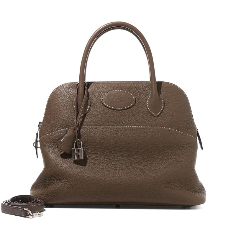 Hermes Etoupe Clemence Bolide 31 Palladium Hardware, 2022