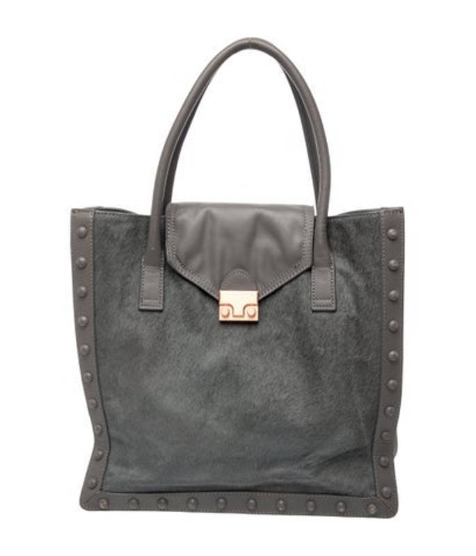 Loeffler Randall Randall Leather Top Handle Bag