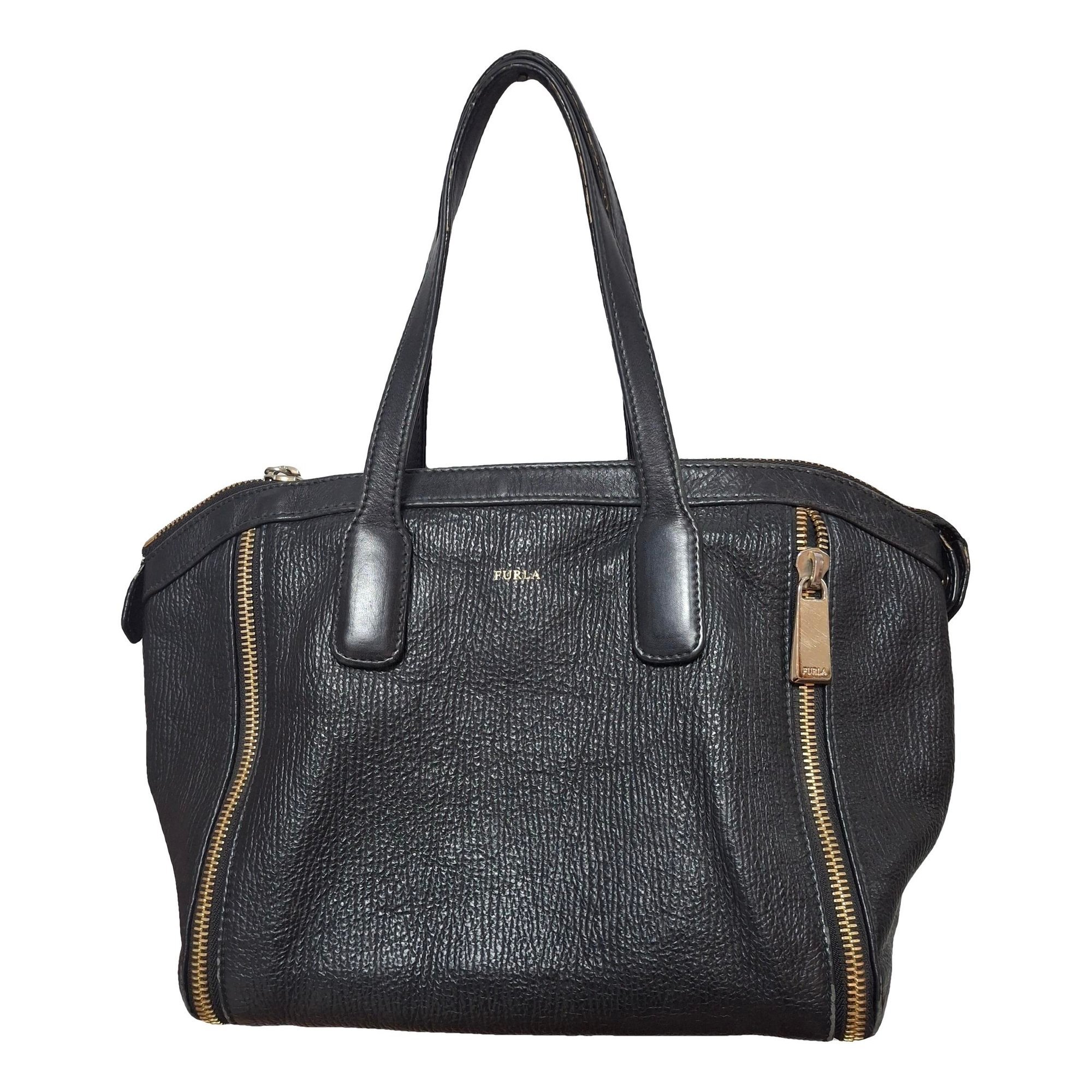 Leather handbag