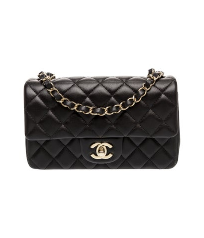 Chanel Mini Rectangular Flap Bag W Tags