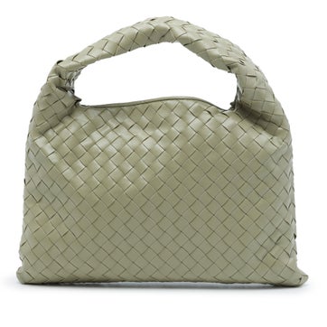 Leather Small Nappa Intrecciato Hop Hobo