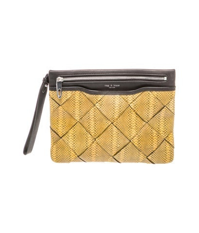Rag & Bone Bone Leather Clutch