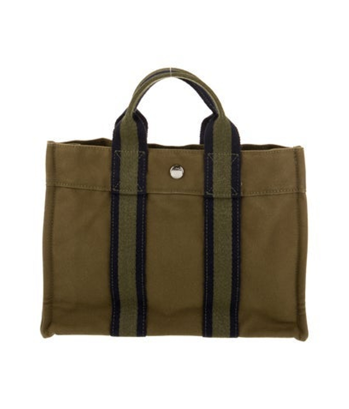 Hermes Toile Fourre Tout Pm