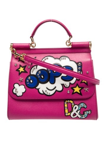 Dolce & Gabbana Leather Miss Sicily Small