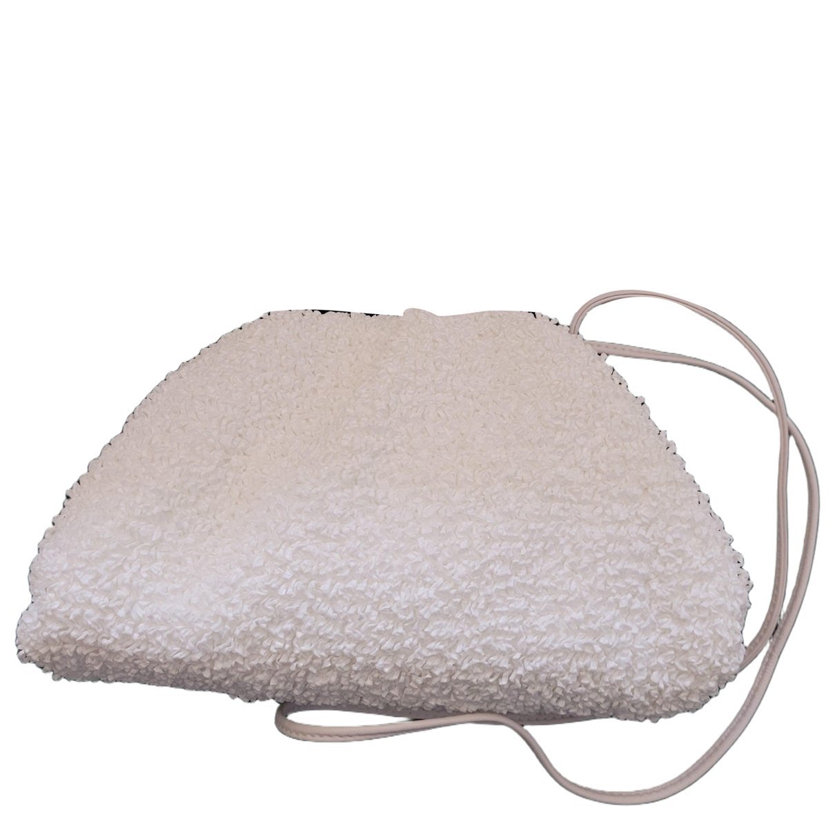 Pouch faux fur crossbody bag