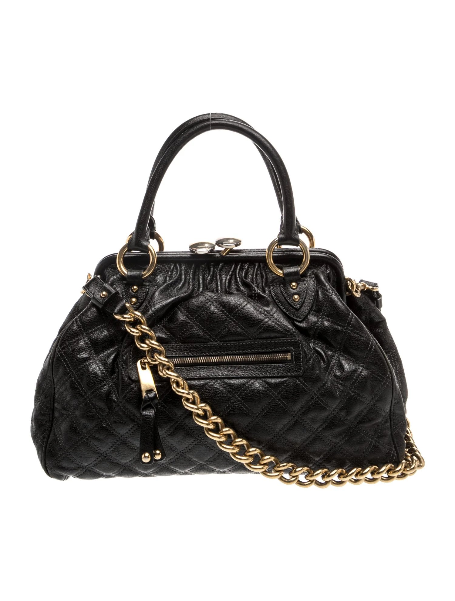 Quilted Top Handle Bag