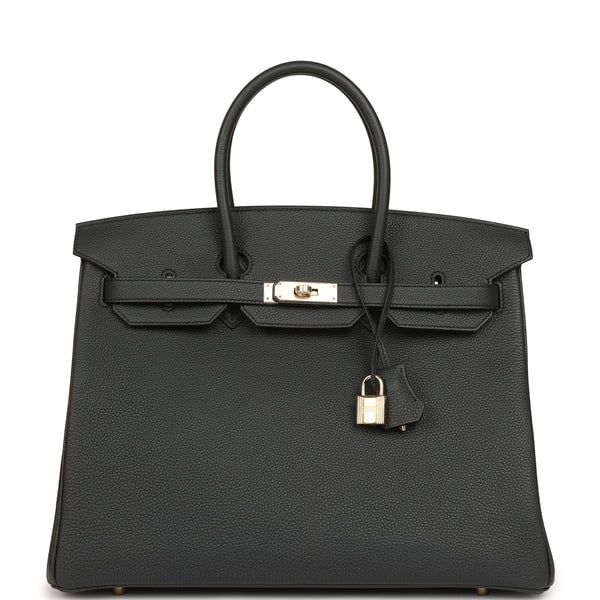 Hermes Birkin 35 Plomb Togo Permabrass Hardware