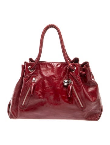 Leather Top Handle Bag