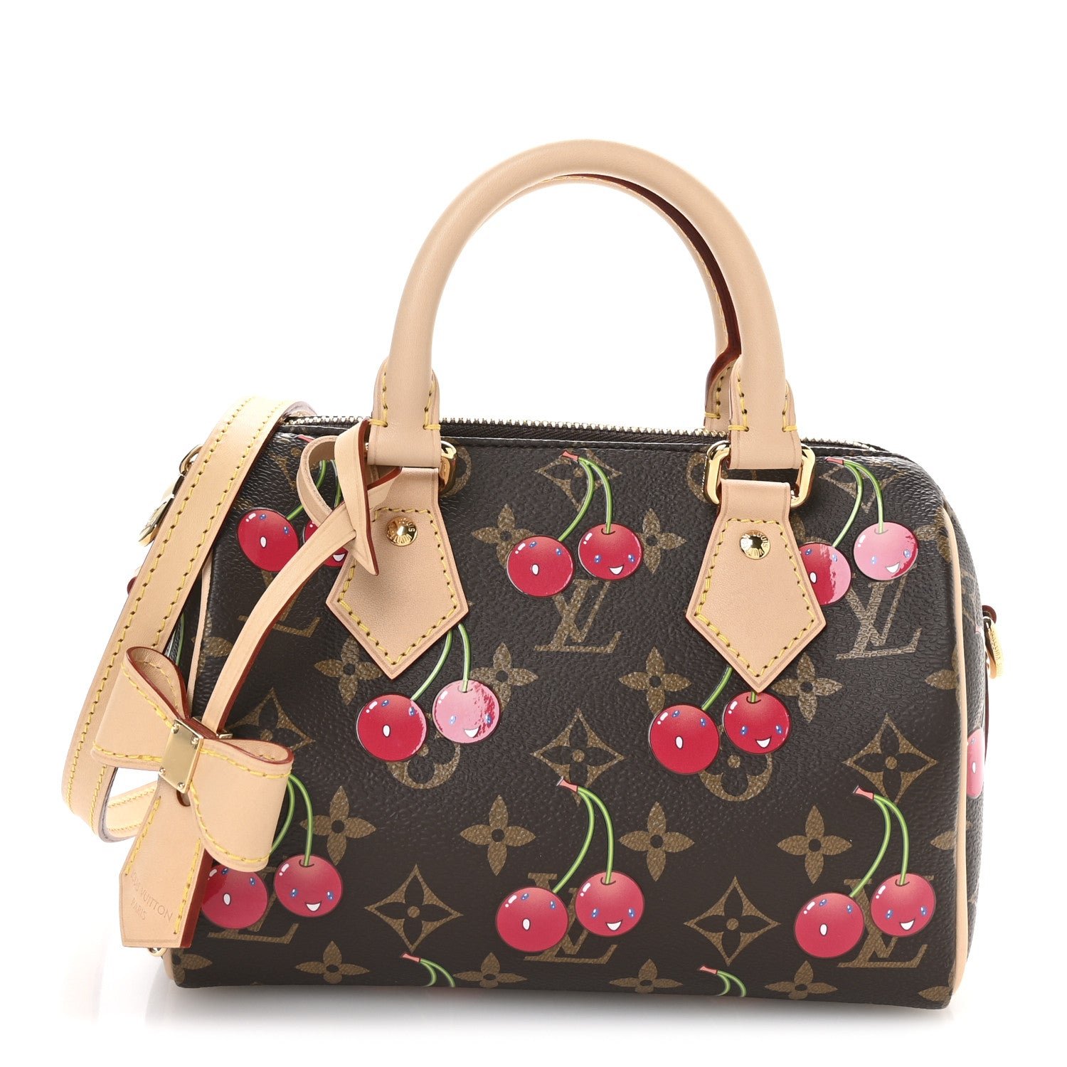 Louis Vuitton LV X TM Monogram Cerises Speedy Bandouliere 20