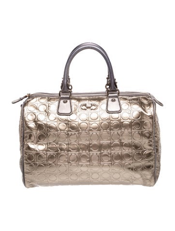 Leather Top Handle Bag