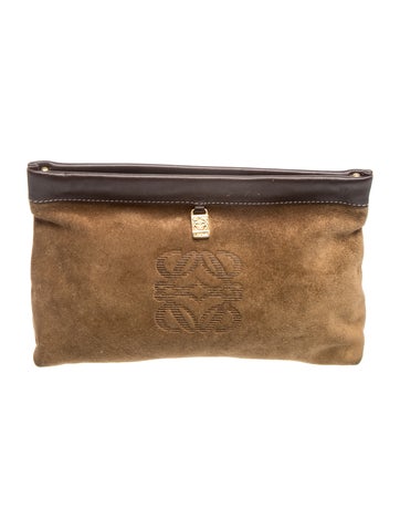 Suede Clutch