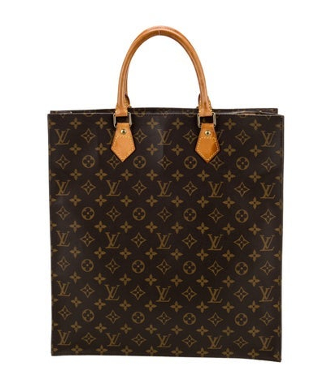 Louis Vuitton Vuitton Lv Monogram Sac Plat Gm Vintage