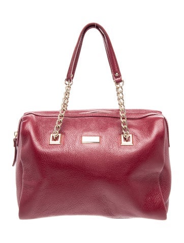 Leather Top Handle Bag