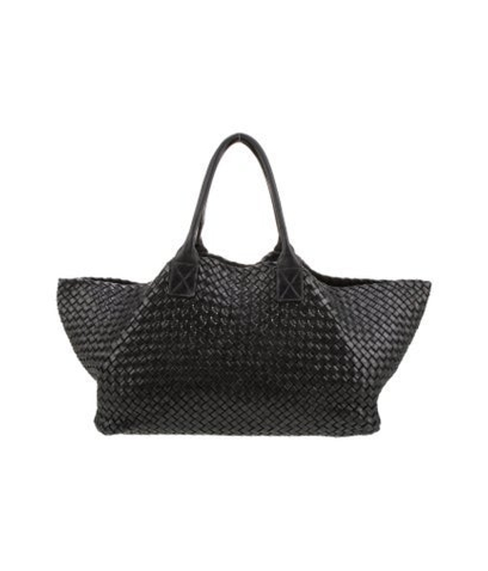 Bottega Veneta Veneta Intrecciato Cabat Large Vintage