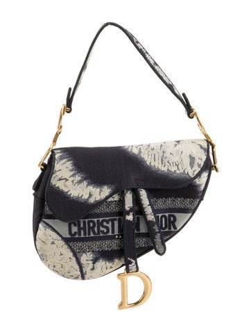 Dior Canvas Saddle