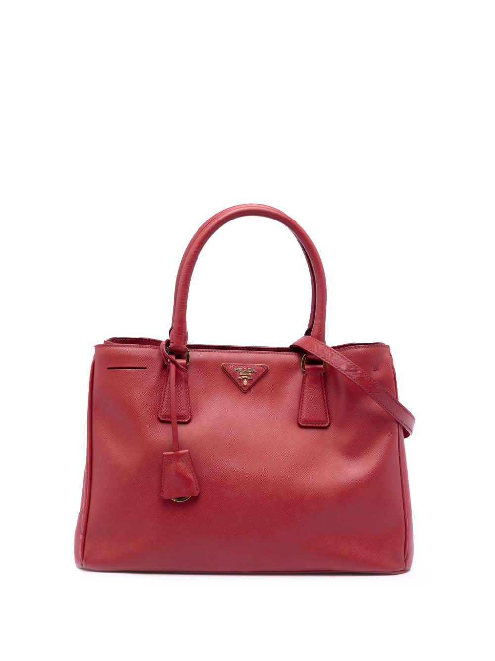 Prada 2010-2025 Medium Saffiano Lux Galleria satchel