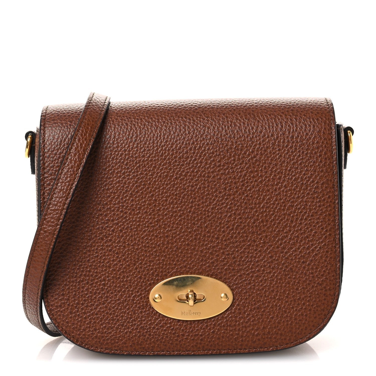 Mulberry Mulberry Natural Grained Calfskin Small Darley Satchel Oak