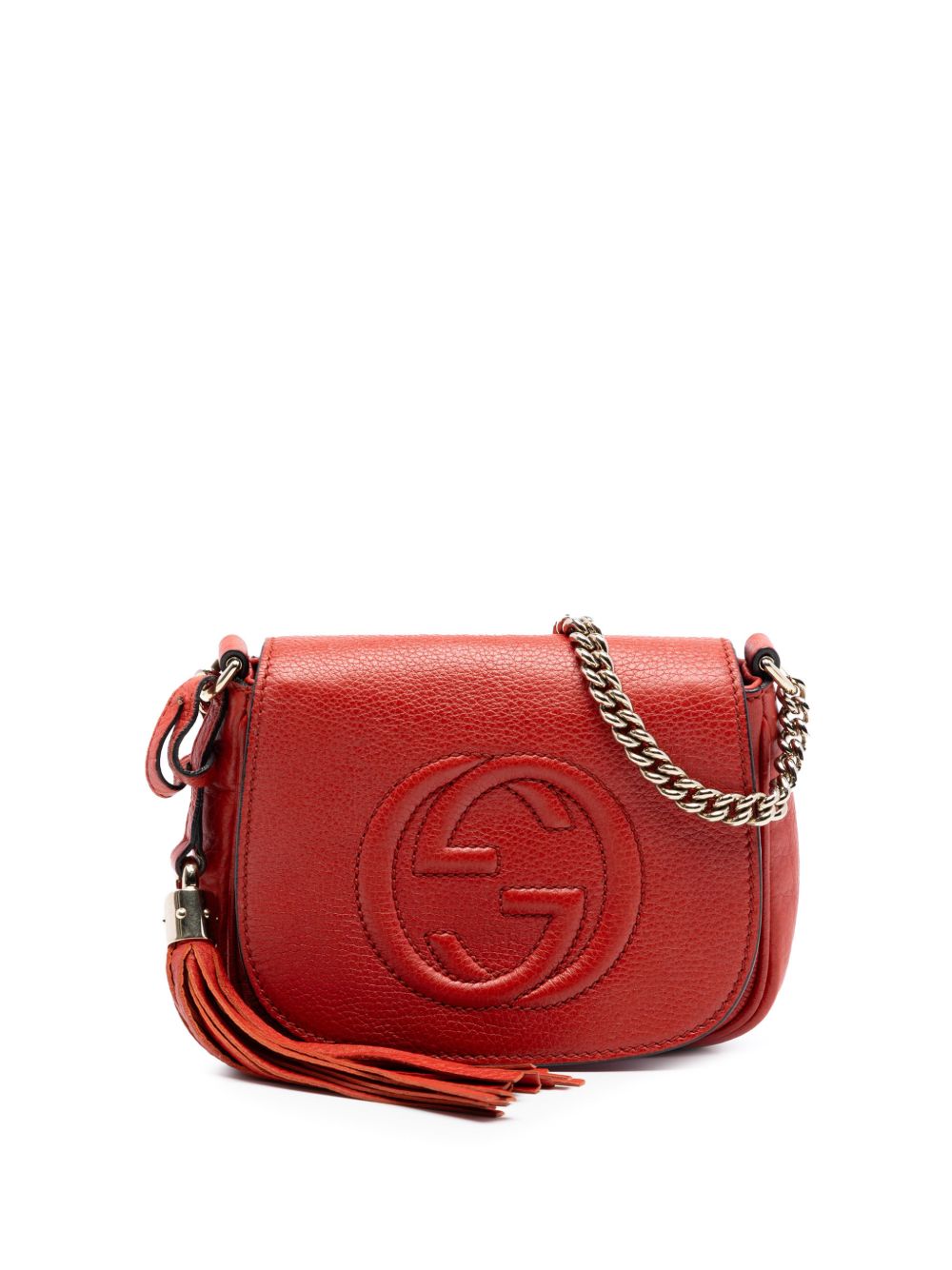 2016-2025 Small Leather Soho Chain Flap crossbody bag