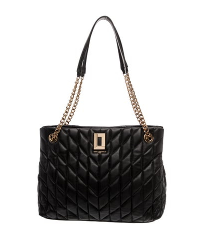 Karl Lagerfeld Lagerfeld Leather Shoulder Bag