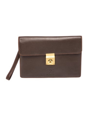 Leather Clutch Vintage