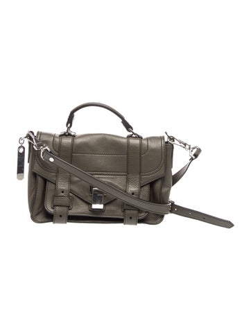 Leather Top Handle Bag