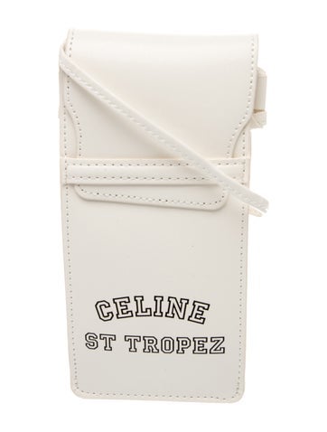 Celine Signature St. Tropez sunglasses crossbody pouch