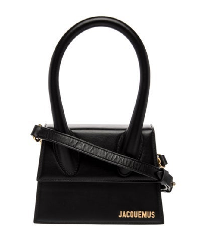 Jacquemus Leather Top Handle Bag